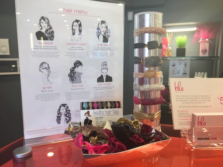 A look at the salon’s seven signature styles, as well as sparkling hair accessories available for purchase.
