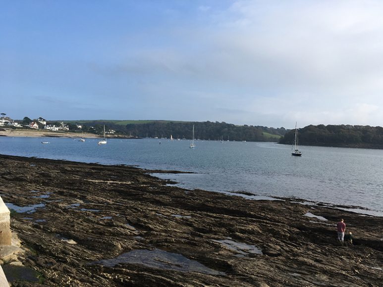 St. Mawes, Cornwall, looking towards St. Anthony. Photograph by Jeremy Wayne.
