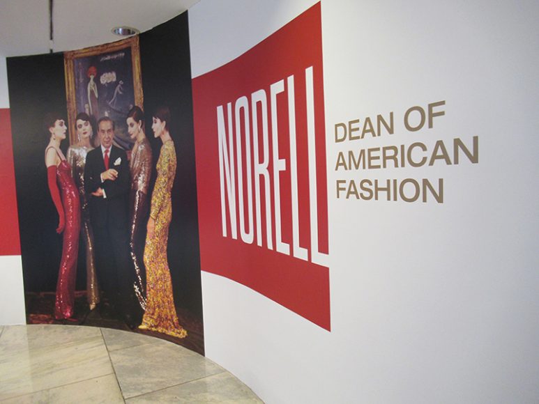 “Norell: Dean of American Fashion” has now opened at The Museum at FIT in Manhattan. Photograph by Mary Shustack.