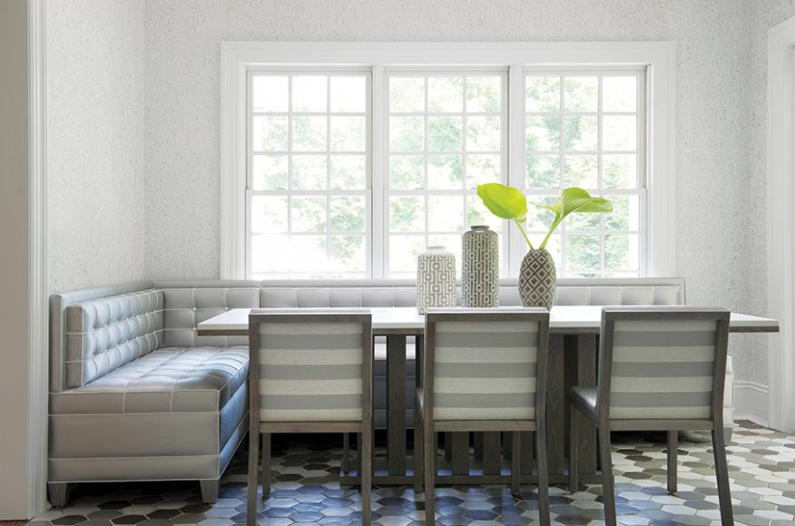 A breakfast nook designed by Diana Byrne. Photograph by Jane Beiles Photography. Courtesy DB Designs.