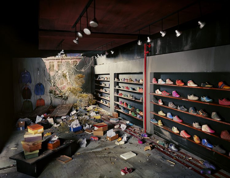A forgotten shoe store. Photograph courtesy Nix + Gerber.