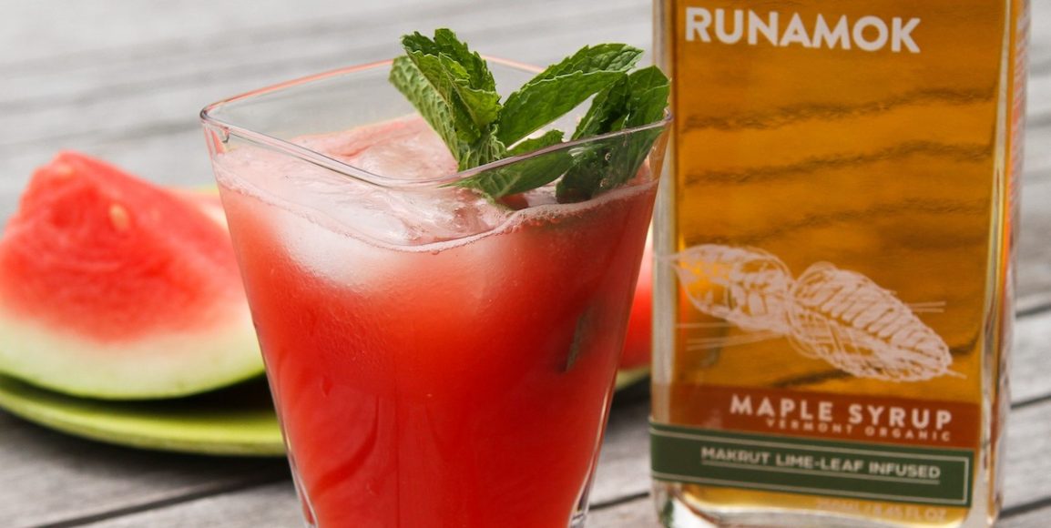 Runamok Maple has shared its recipe for Watermelon Infused Slushie. Photograph courtesy Runamok Maple.