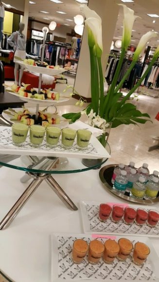 The luxe retailer provided light bites. Photographs courtesy Neiman Marcus Westchester.