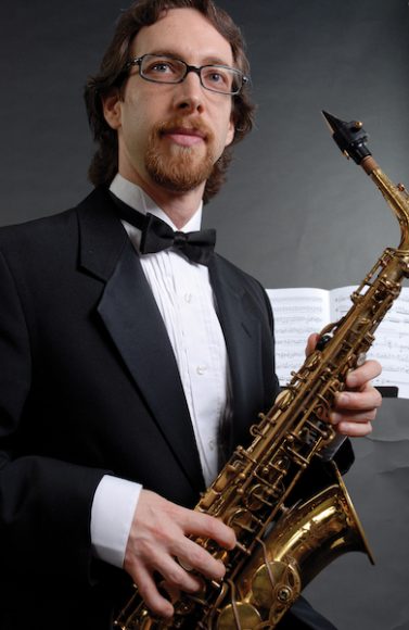 Saxophonist Christopher Brellochs is the special guest for the Northern Dutchess Symphony Orchestra’s tribute to composer John Williams, a concert set for June 16 in Rhinebeck. Courtesy Northern Dutchess Symphony Orchestra.