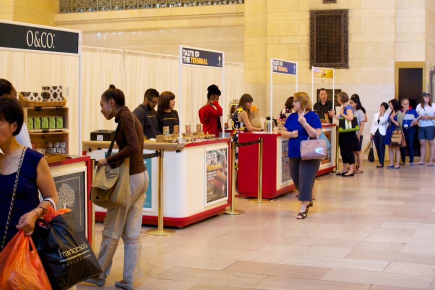 Grand Central Terminal will again host “Taste of the Terminal.” Photograph courtesy Grand Central Terminal.