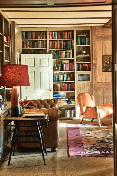 The Library at the Troutbeck hotel. Photograph by Michael Mundy.