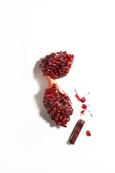 La Maison du Chocolat’s Grenade packs a pomegranate punch. Photographs courtesy La Maison du Chocolat.