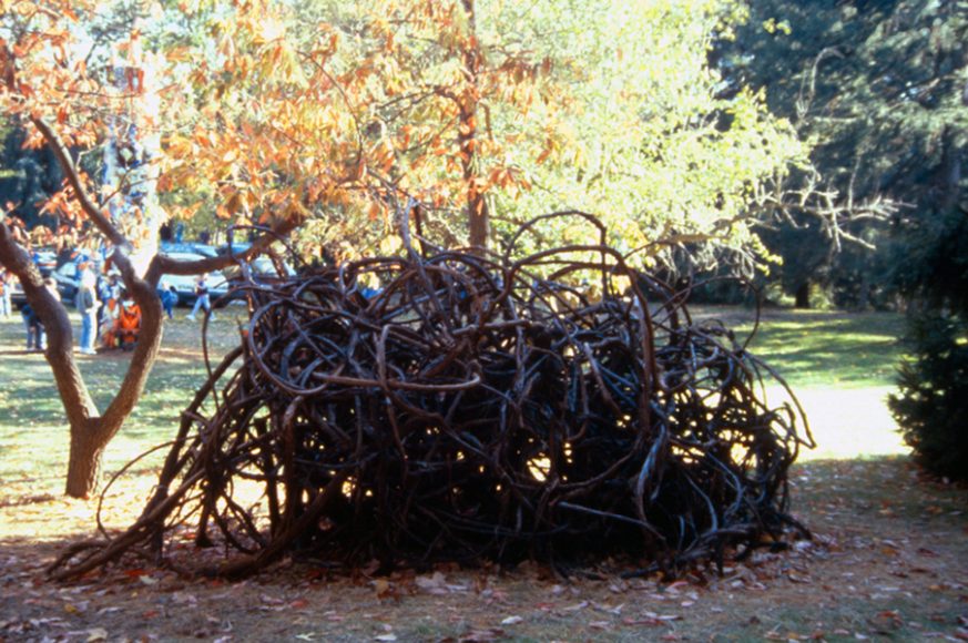 Collaborative Concepts Farm Project 2018 will again include performance art and sculpture in Garrison. Here, “Nest” by Cristina Biaggi. Courtesy Collaborative Concepts.
