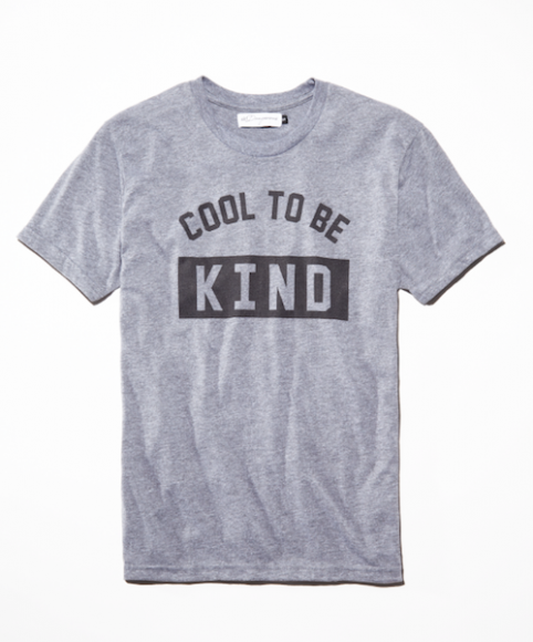 The capsule collection T-shirts range from $28 to $39 with 10 percent of sales benefitting the Kind Campaign. Courtesy Bloomingdale's.