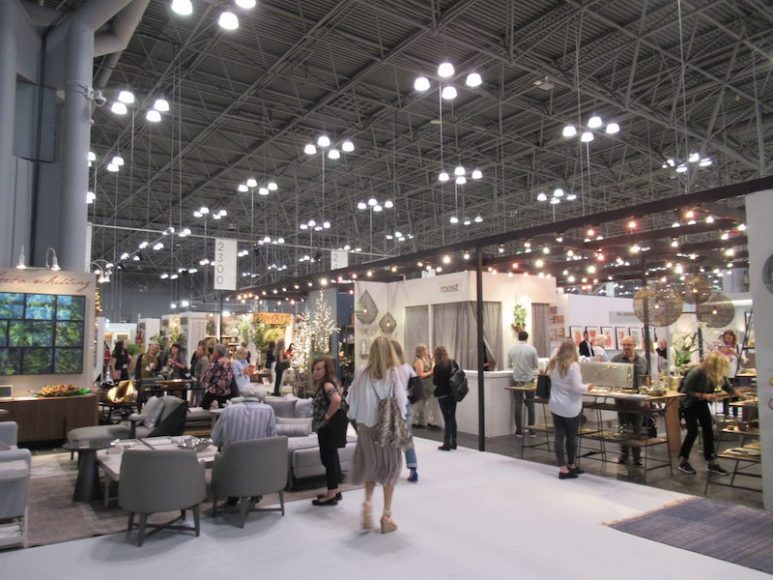 The NY NOW summer market at the Jacob K. Javits Convention Center in Manhattan draws an audience of interior designers, retailers and more. Photograph by Mary Shustack.