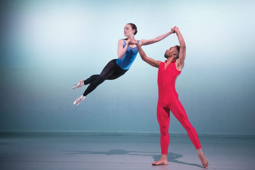 Members of the Purchase Dance Company. Photograph by Christopher Duggan.