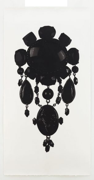 Jonathan Wahl
Teutoburg Brooch, 2010
Charcoal on paper
72.00 x 48.00 inches
Courtesy of the artist
© Jonathan Wahl