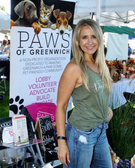 Jessica Del Guercio of PAWS of Greenwich.