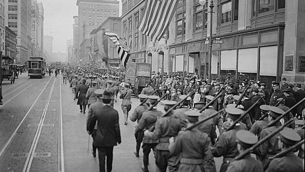 New York volunteers during the World War I era. Courtesy New Castle Historical Society.