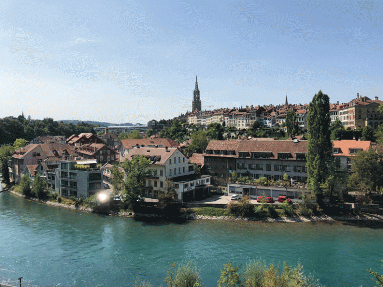 A view of Bern, Switzerland's de facto capital.