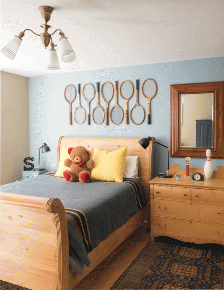 Try to create a room the child can grow into. Here, Wares columnist Cami Weinstein has selected a palette and furniture that can be easily updated with other accessories as the child matures. Courtesy Cami Weinstein.