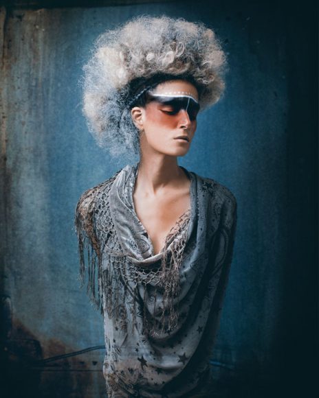 Piero Pirri was singled out in the texture category as a finalist for the North American Hairstyling Awards (NAHA) in Las Vegas for his Renaissance-inspired styles. Photograph by BABAK.