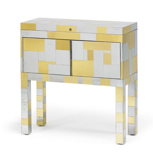“Cityscape” Directional cabinet by Paul Evans (1970s), sold for $2,250.
