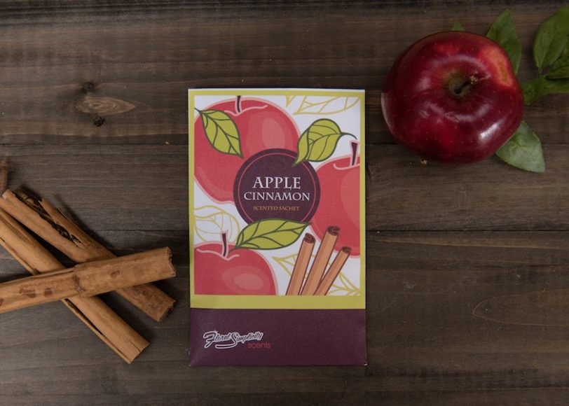 Apple Cinnamon is a fall-friendly scent from Floral Simplicity. Courtesy Floral Simplicity.
