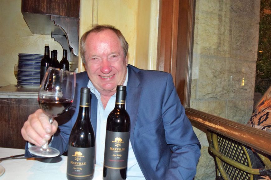 George Bursick, executive winemaker of Maxville Winery.