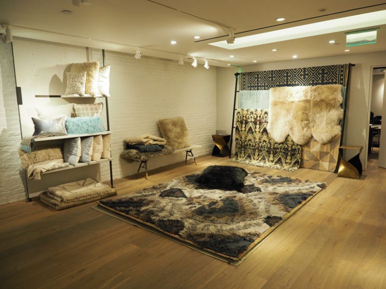 Rugs remain the most successful offering from Burkelman. 