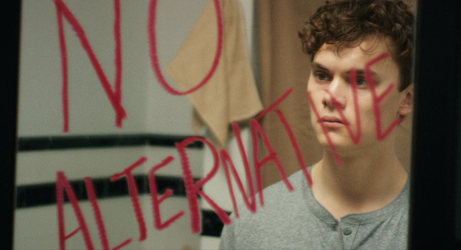 Conor Proft as Thomas in a still from the indie film “No Alternative.”