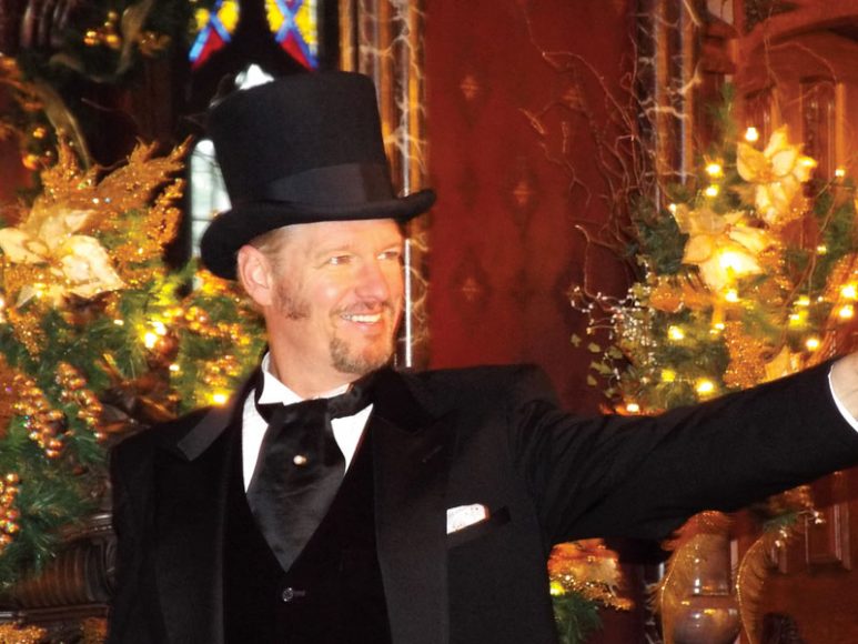"Mr. Dickens Tells 'A Christmas Carol'" at Lyndhurst Dec. 14-30. Courtesy M&M Productions.