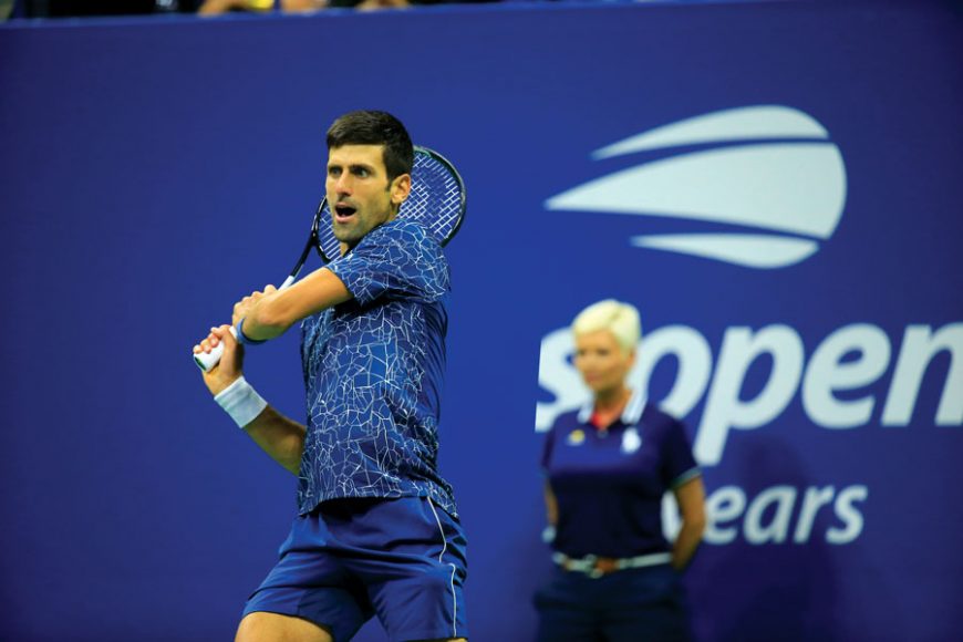 Novak Djokovic. Courtesy USTA.