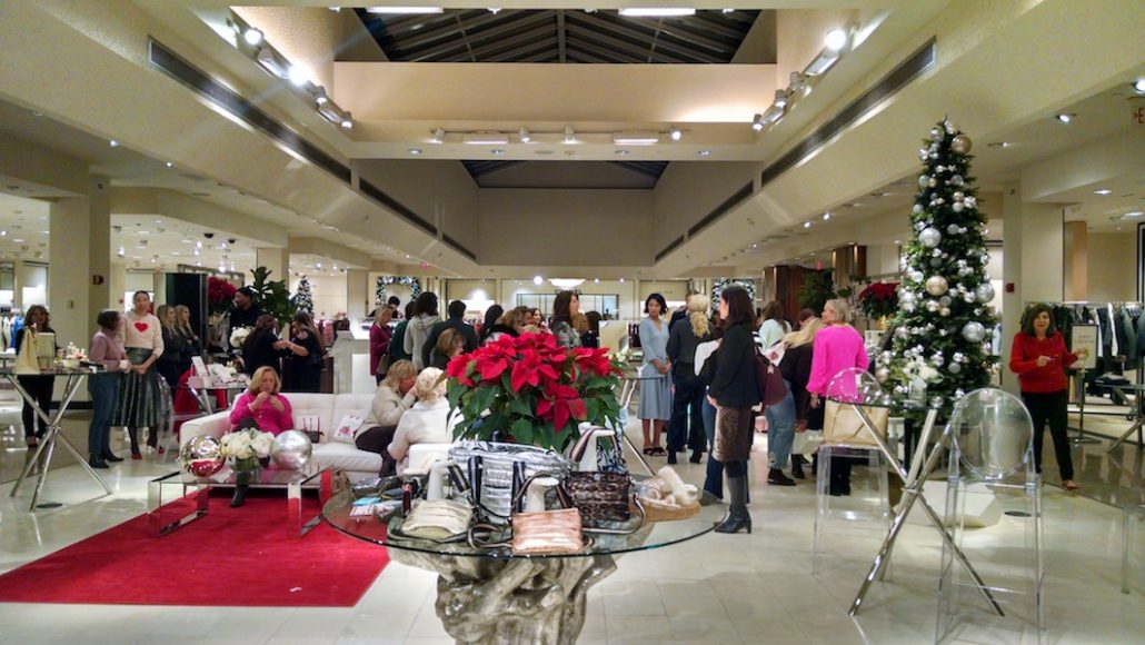 The scene at Neiman Marcus Westchester’s “Girls Night Out” Dec. 11. Photograph by Robin Costello.