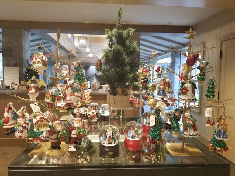 The Museum Store of the Greenwich Historical Society is filled with holiday merchandise. Courtesy Greenwich Historical Society.