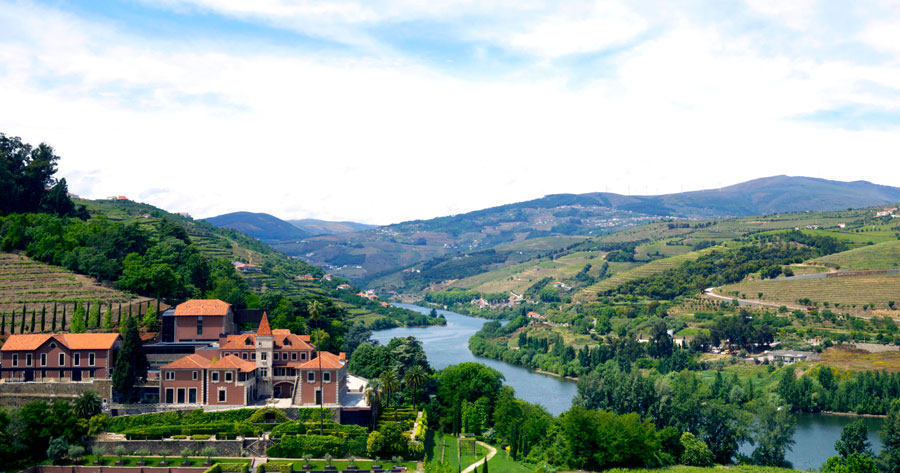 A panoramic view of Six Senses Douro Valley. Courtesy Six Senses.