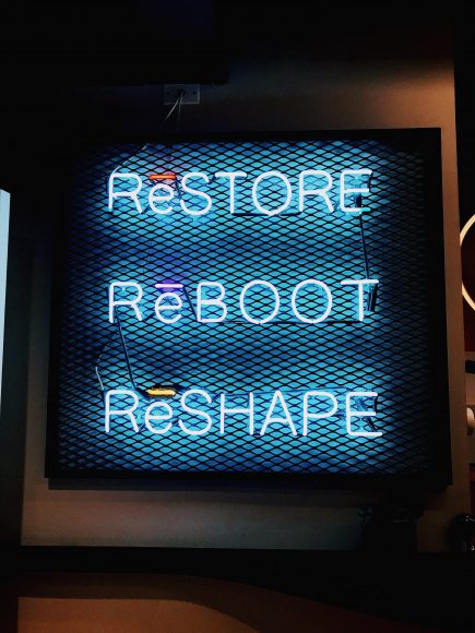 The "three R's" of RēCOVER: Restore, Reboot, Reshape. Photograph by Meghan McSharry