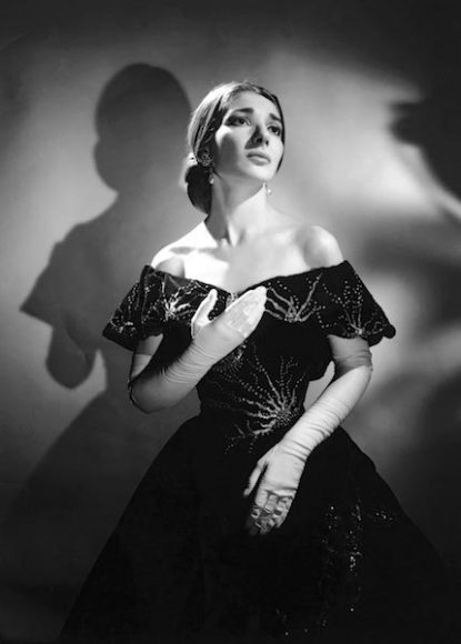 Maria Callas, seen here as Violetta in Giuseppe Verdi’s “La Traviata” (circa 1955), is the subject of the documentary “Maria By Callas,” at The Picture House’s Screening Room through Jan. 17.
