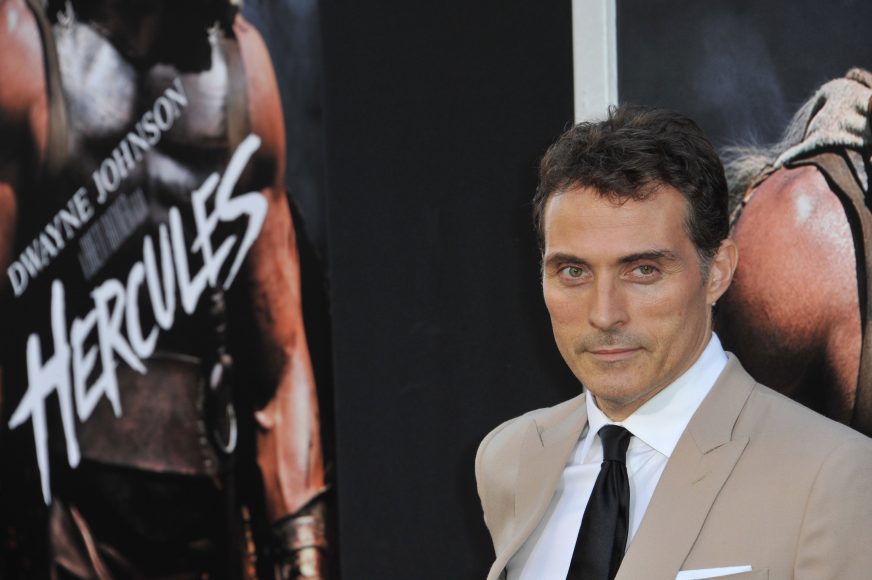 Rufus Sewell at the premiere of his movie Hercules at the TCL Chinese Theatre, Hollywood.