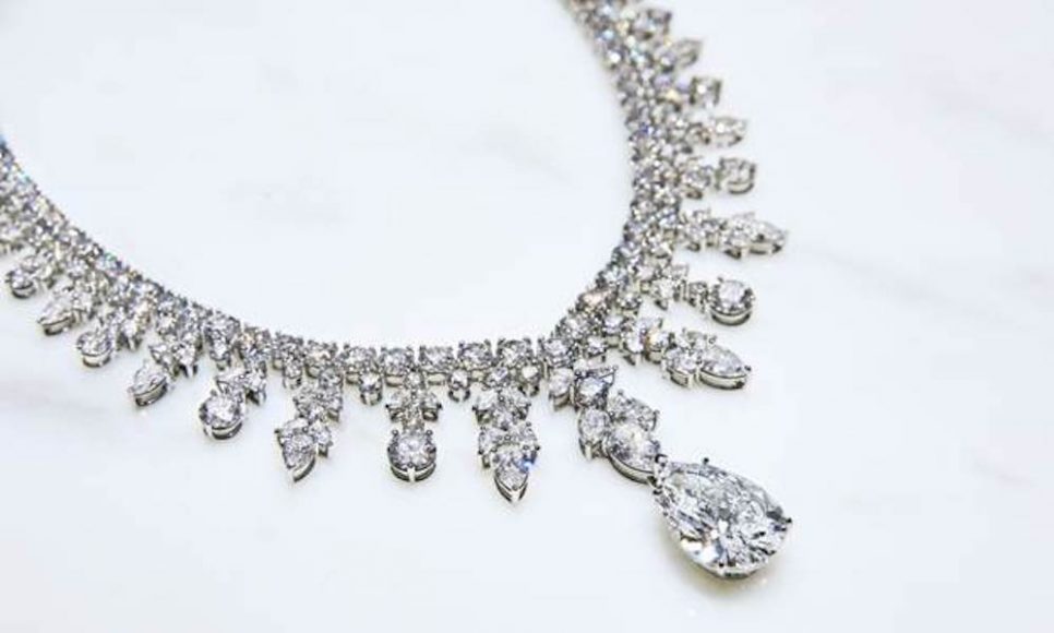 The Tiffany Aurora Necklace. Price upon request. Courtesy Tiffany & Co.