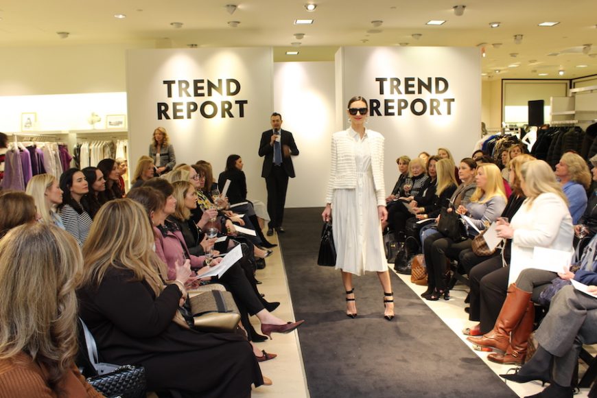 Some of the hot looks from the “St. Vincent’s Hospital Westchester Trend Presentation” at Neiman Marcus Westchester Feb. 7. Photographs by Sebastián Flores.