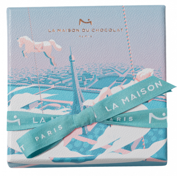 La Maison du Chocolate’s Valentine collection is a Parisian Dream for chocolate lovers. Courtesy La Maison du Chocolate.