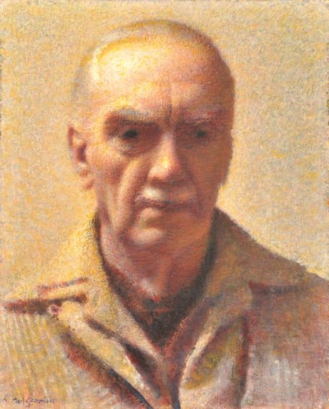 Self-portrait of the artist toward the end of his life. Photographs copyrighted by the Carl Schmitt Foundation and reproduced with permission.