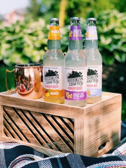 Brooklyn Crafted ginger beer offers a bold spin on traditional carbonated beverages. Courtesy Brooklyn Crafted.