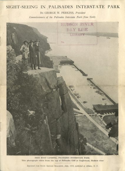“Sight-Seeing in Palisades Interstate Park.” New-York Historical Society Library. Courtesy New-York Historical Society Museum & Library.