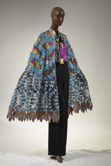 Duro Olowu, ensemble, fall 2012, England, gift of Duro Olowu. 2016.65.1. Featured in “Black Fashion Designers” (2016). Courtesy The Museum at FIT.