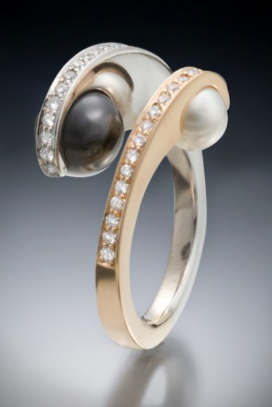 Jewelry is a perennial favorite at Spring Crafts at Lyndhurst. Here, a work from Michael Alexander Jewelry. Courtesy Artrider Productions.