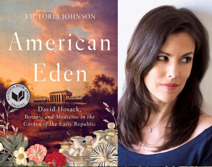 Book jacket for “American Eden.” Courtesy author Victoria Johnson.
