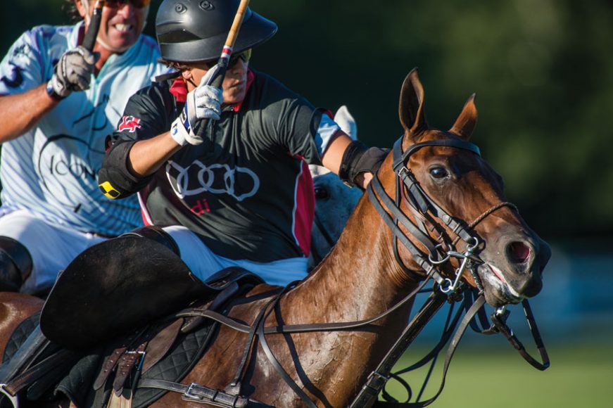 2018 East Coast Open MVP Joaquin Panelo of Team Audi, with Mariano Gonzalez of Team Iconica in hot pursuit. Photograph by Marcelo Bianchi.