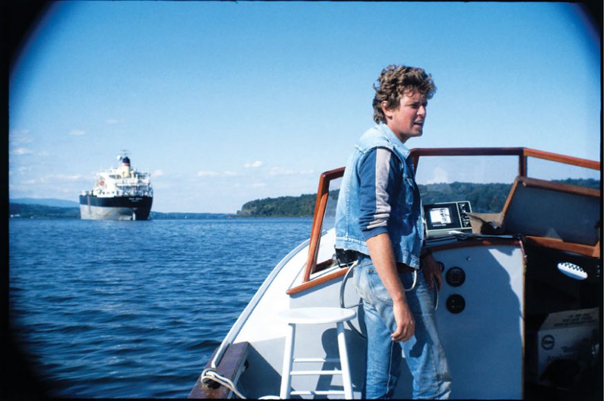 Riverkeeper John Cronin, 1983. Photo, Don Nice. Courtesy of Riverkeeper. Beginning in 1972, the Hudson River Fishermen’s Association began a “Riverkeeper” program to patrol the river. Ten years later, Riverkeeper John Cronin and his boat were monitoring the river full-time. On Cronin’s first day, he confronted an Exxon tanker discharging polluted ballast water into the river. In 1986, the Hudson River Fishermen’s Association merged with its Riverkeeper program to form one group to protect the river. Images courtesy  New-York Historical Society Museum & Library.