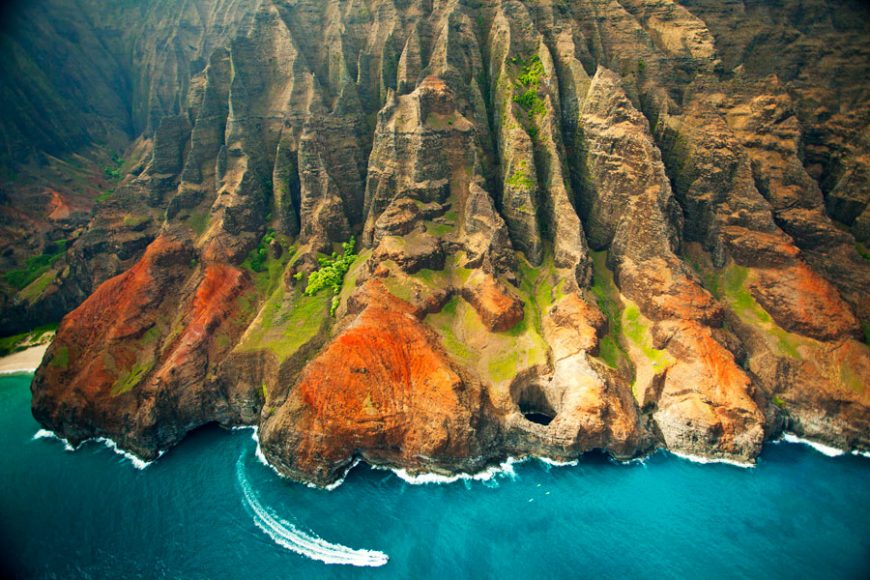 Kauai's Napali Coast.