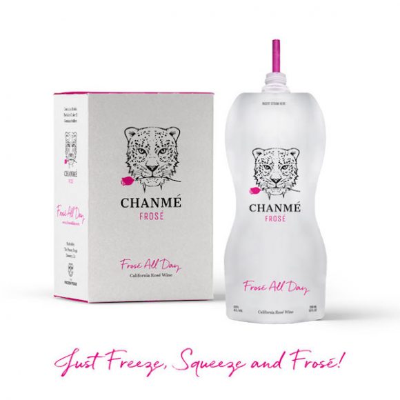 Chanmé Frosé is a premium ready-to-drink Frosé. Courtesy Chanmé Frosé.
