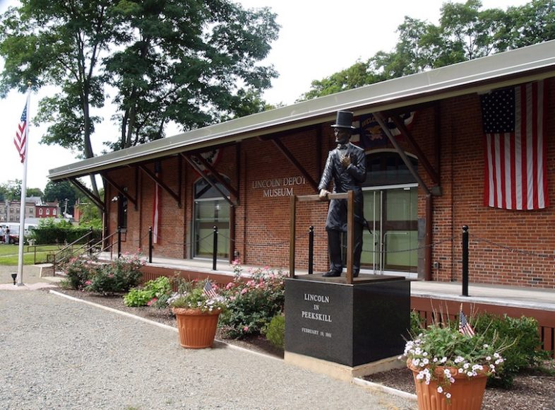 The Lincoln Depot Museum in Peekskill commemorates the city’s brush with Honest Abe on his way to his first inauguration – and destiny. Courtesy Lincoln Depot Museum.