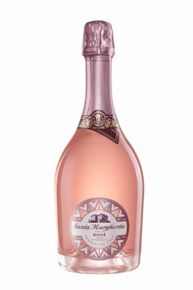 Santa Margherita Sparkling Rosé is a refreshing option for summer entertaining. Courtesy Santa Margherita Wines.