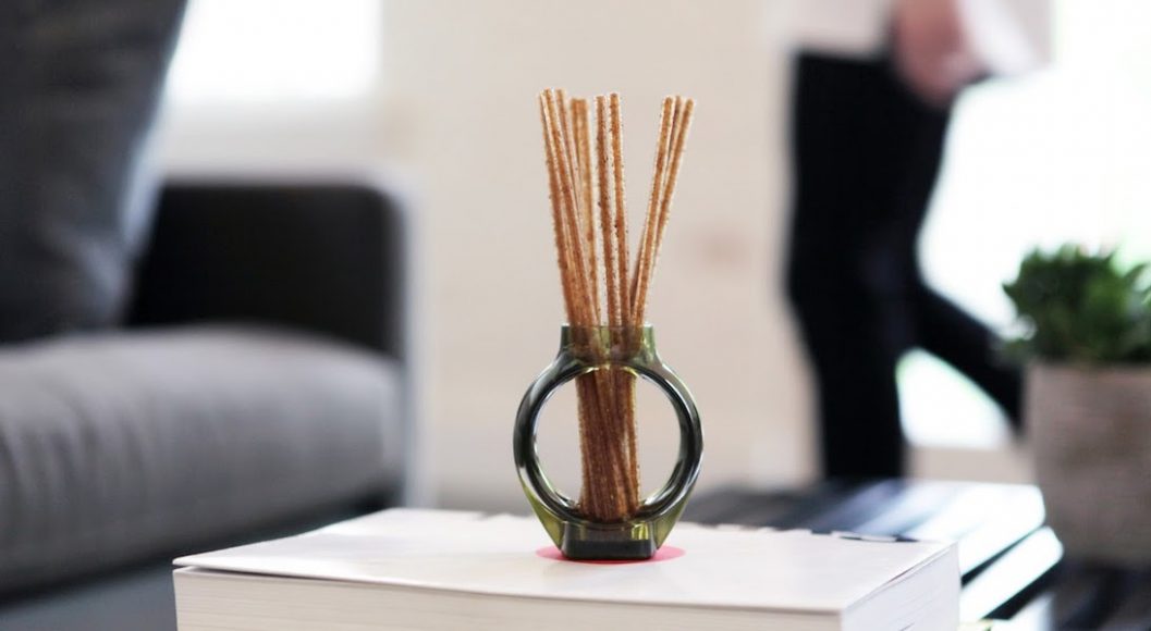 Alio’s oil-free reed diffusers emit fresh scents throughout the day.